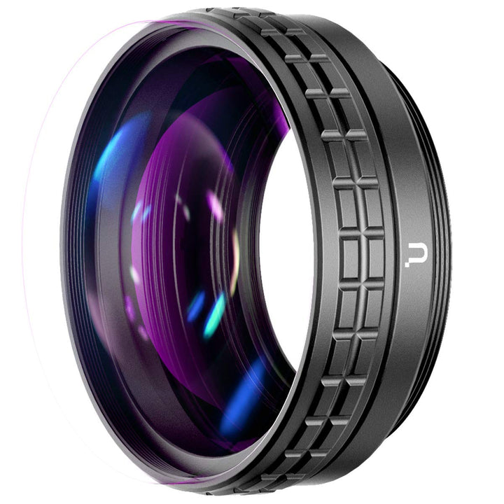 Weitwinkelobjektiv für Sony ZV1, ULANZI WL-1 18mm Weitwinkel mit 10X Makro, 2-in-1 Zusatzobjektiv fü