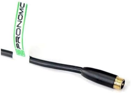 Pronomic HS-65 EA Headset universal, schwarz (Back-Elektret Kondensator, Richtcharakteristik: Niere,