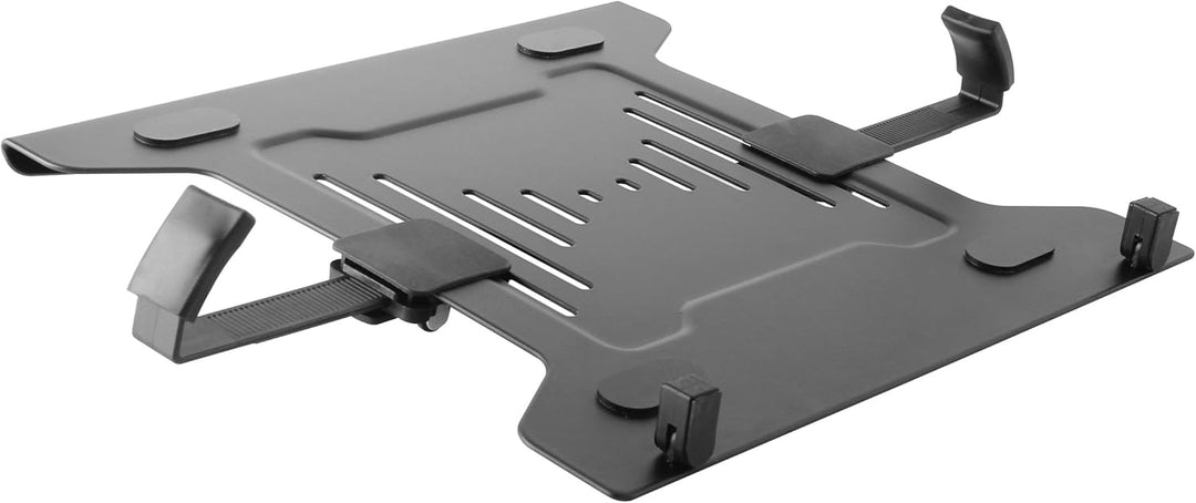 PureMounts PM-Adapt-NB Notebookhalterung für VESA Tischhalterungen schwarz 75x75 und 100x100, 75x75
