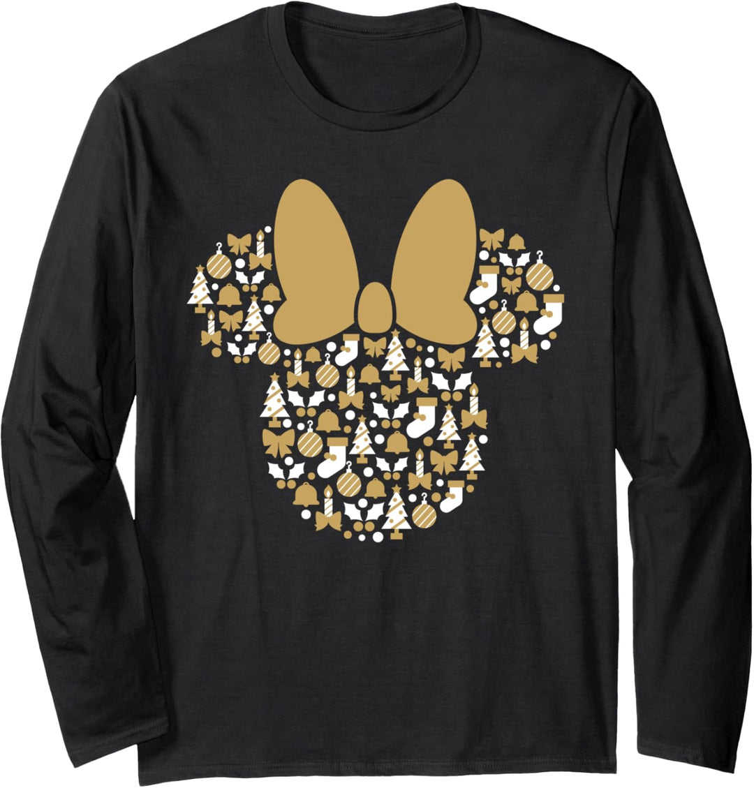 Disney Minnie Mouse Icon Holiday Cheer Langarmshirt