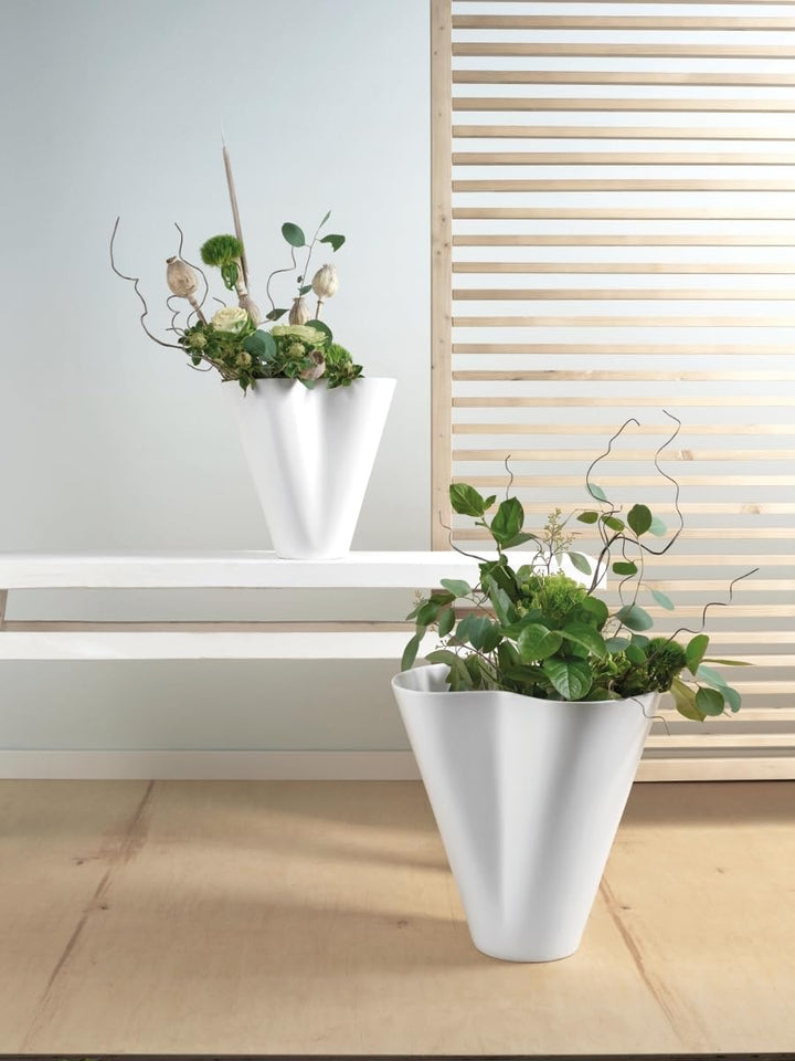 ASA - Blossom - Vase - weiss - 40 x 30 cm - Höhe 40 cm