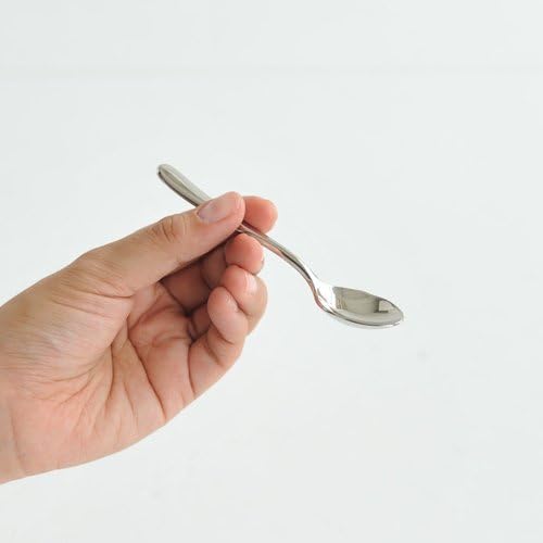 Alessi LCD01/8 Caccia Kaffeelöffel 6 Stück Edelstahl glänzend
