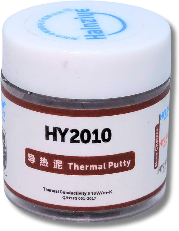 HY2610 (2010 Series) 10.0W/mK Wärmeleitkitt – Thermal Putty/Flüssiges Wärmeleitpad – 20g mit Reinigu