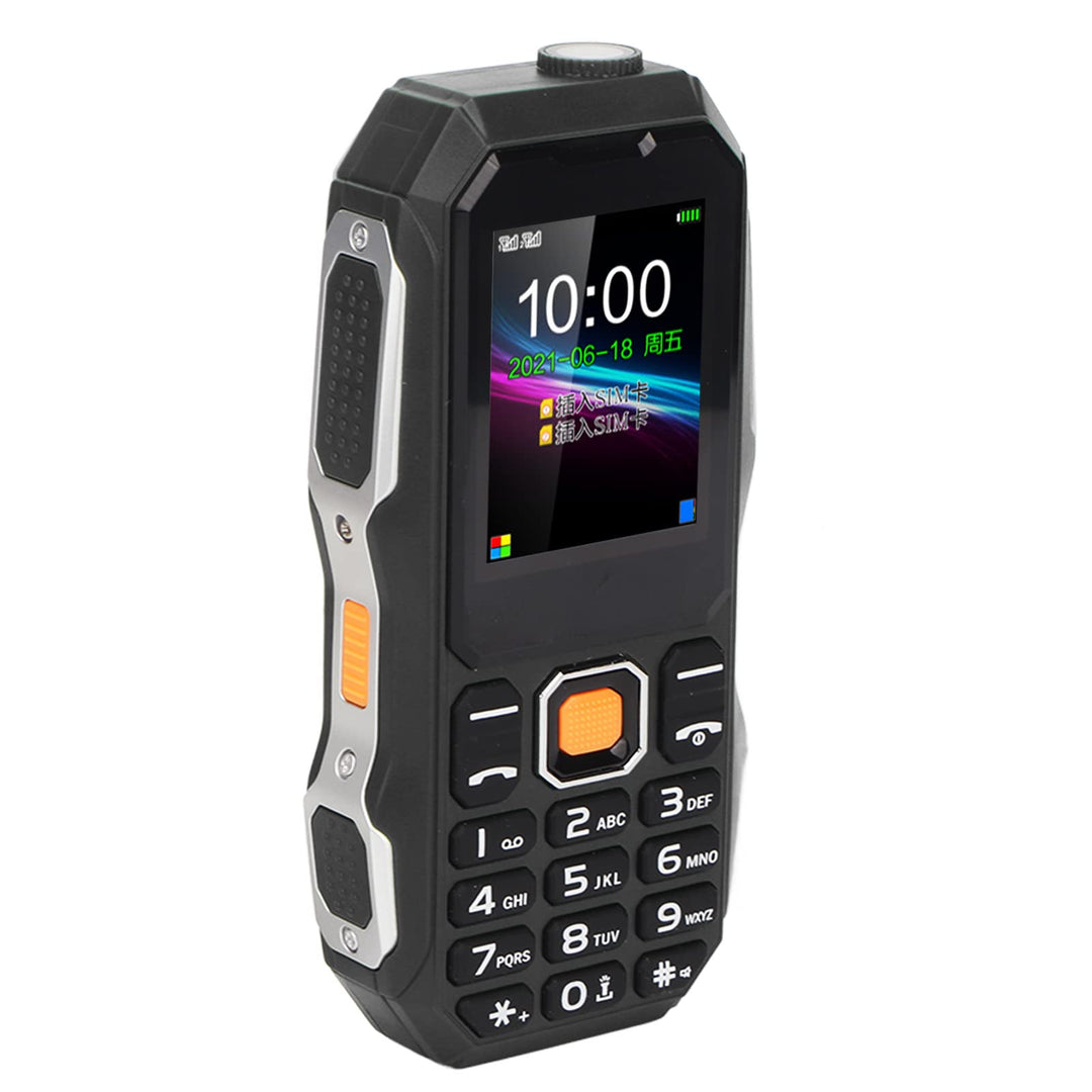 W2021 1,8 Zoll Senioren Handy, Wasserdichtes, Staubdichtes Anti Vibrations Handy mit Grosser Hupe fü
