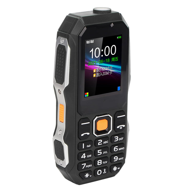 W2021 1,8 Zoll Senioren Handy, Wasserdichtes, Staubdichtes Anti Vibrations Handy mit Grosser Hupe fü