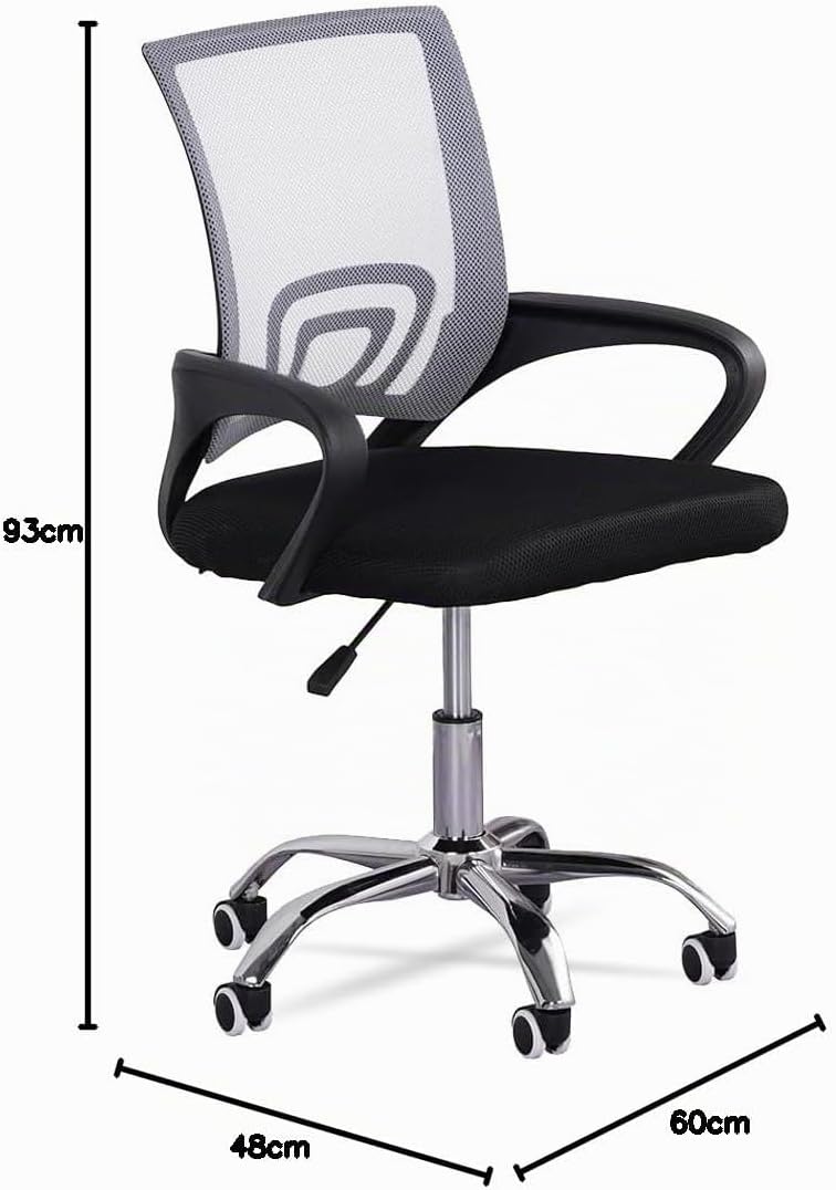 MUWO Director Büro Drehstuhl | ergonomisch &amp; höhenverstellbar | atmungsaktives Mesh-Gewebe | stabile