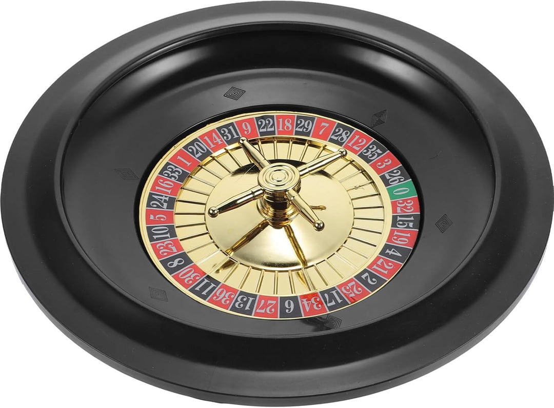 Cabilock 10 Zoll Kreatives Russisches Roulette Spielrad - Ideale Spielrequisite Für Partys Karneval