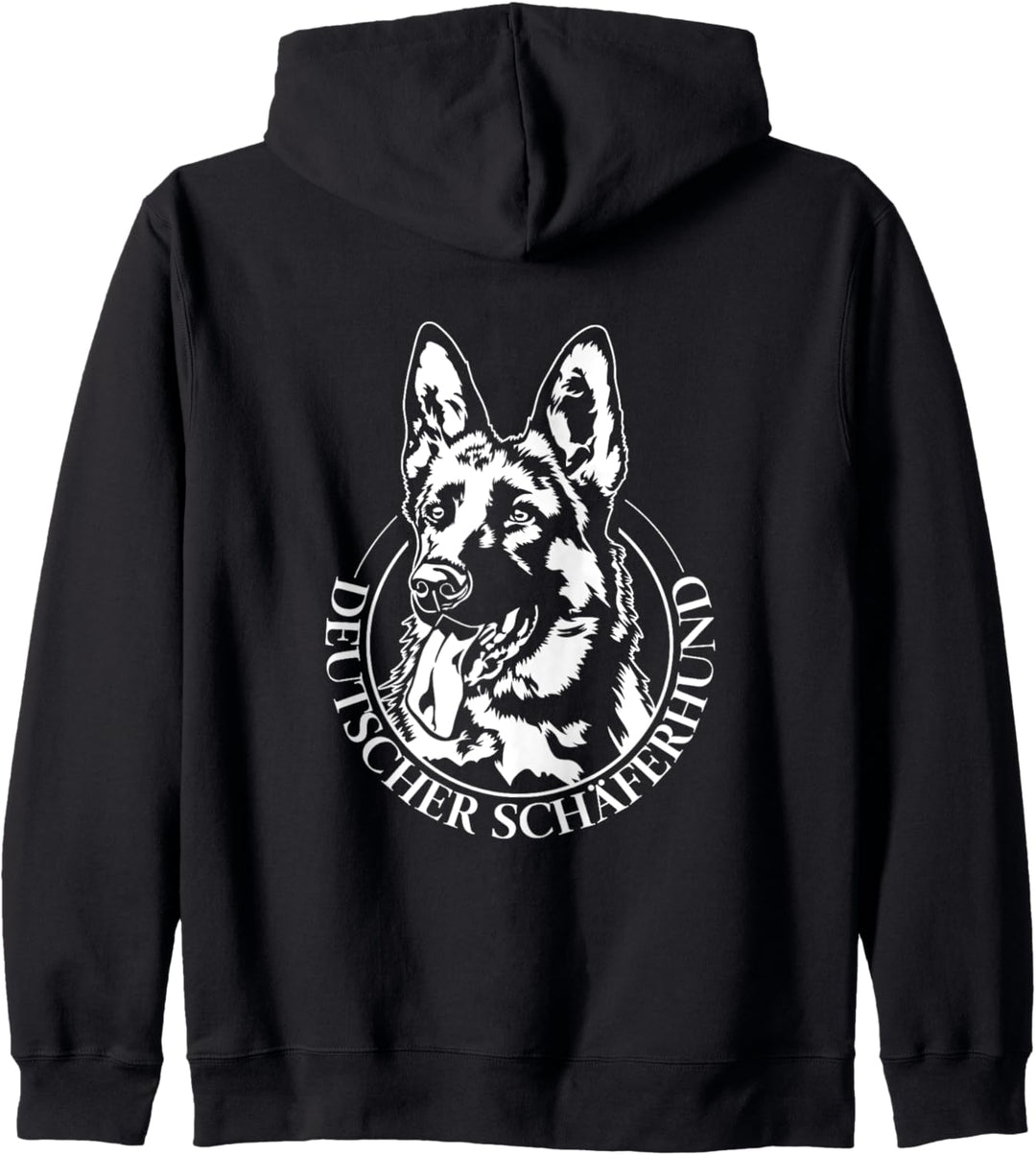 Deutscher Schäferhund Portrait Hund Hundeportrait Hunde Kapuzenjacke