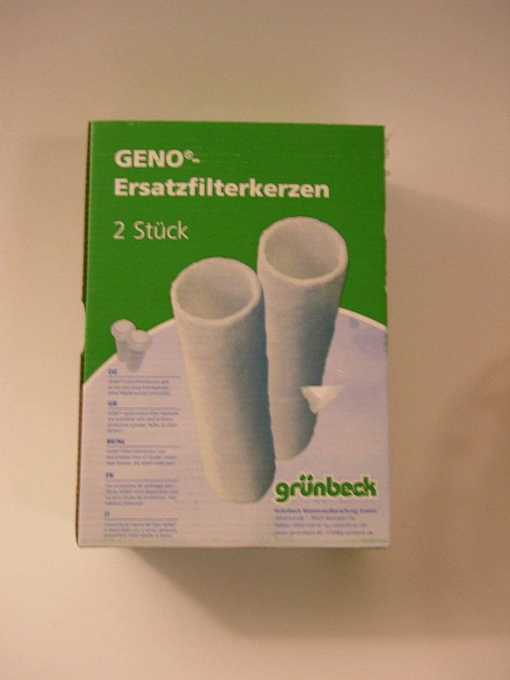 Grünbeck Geno Filterkerze 80um, Wasserfilter für Enthärtungsanlage, 2er Set, für FS 1"+Geno-Kombi Fs