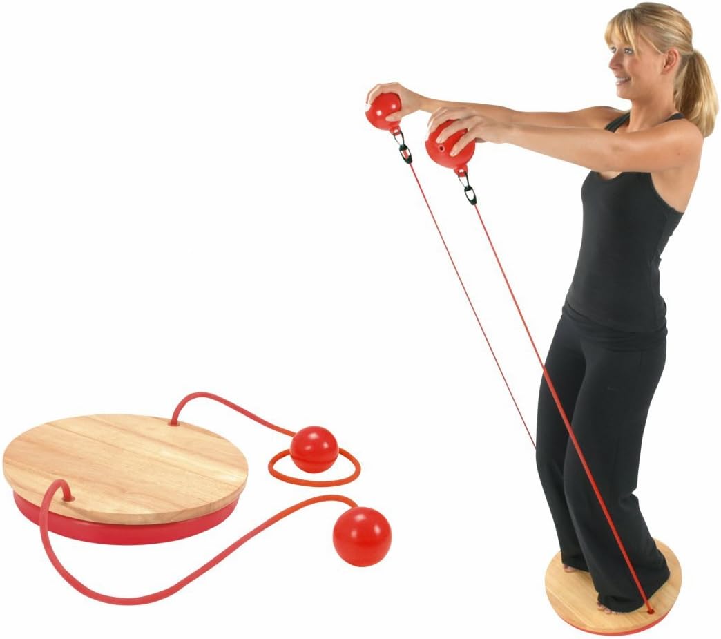Carnegie Balance Board Gleichgewicht Therapie-Kreisel Toning Bälle Tube Bänder