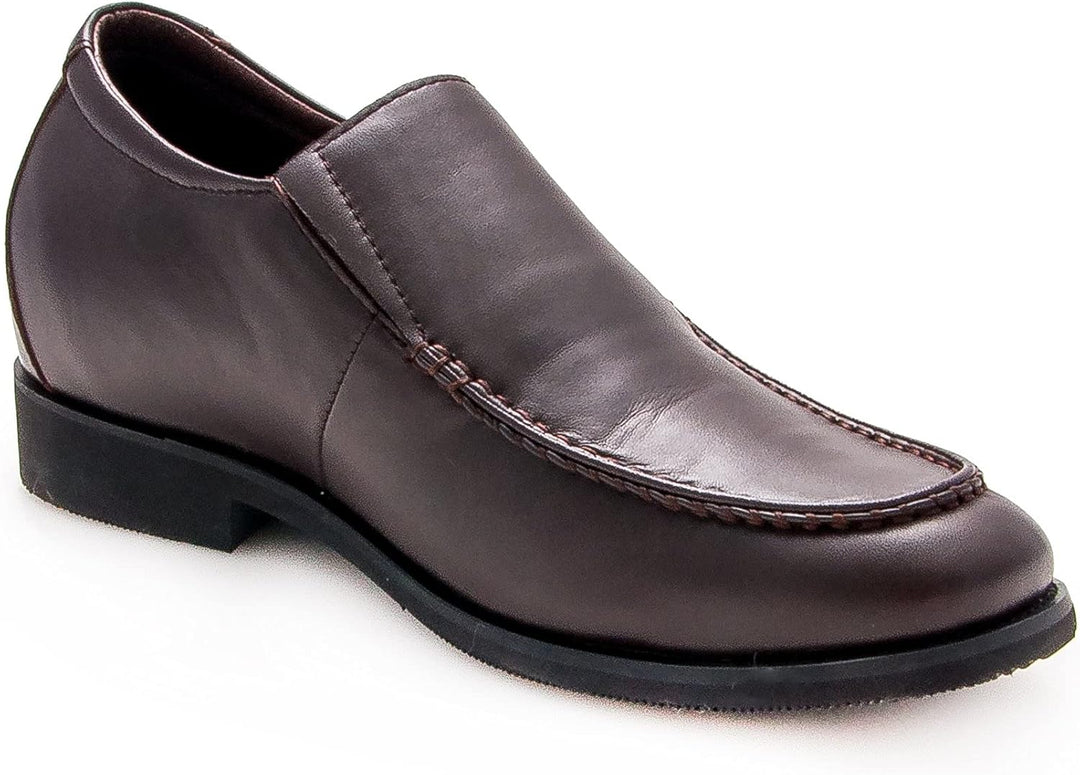 Zerimar Schuhe für Männer Erhöhen Sie 7 cm | Herrenschuhe mit Erhöhungen | Schuhe die ihre Höhe erhö