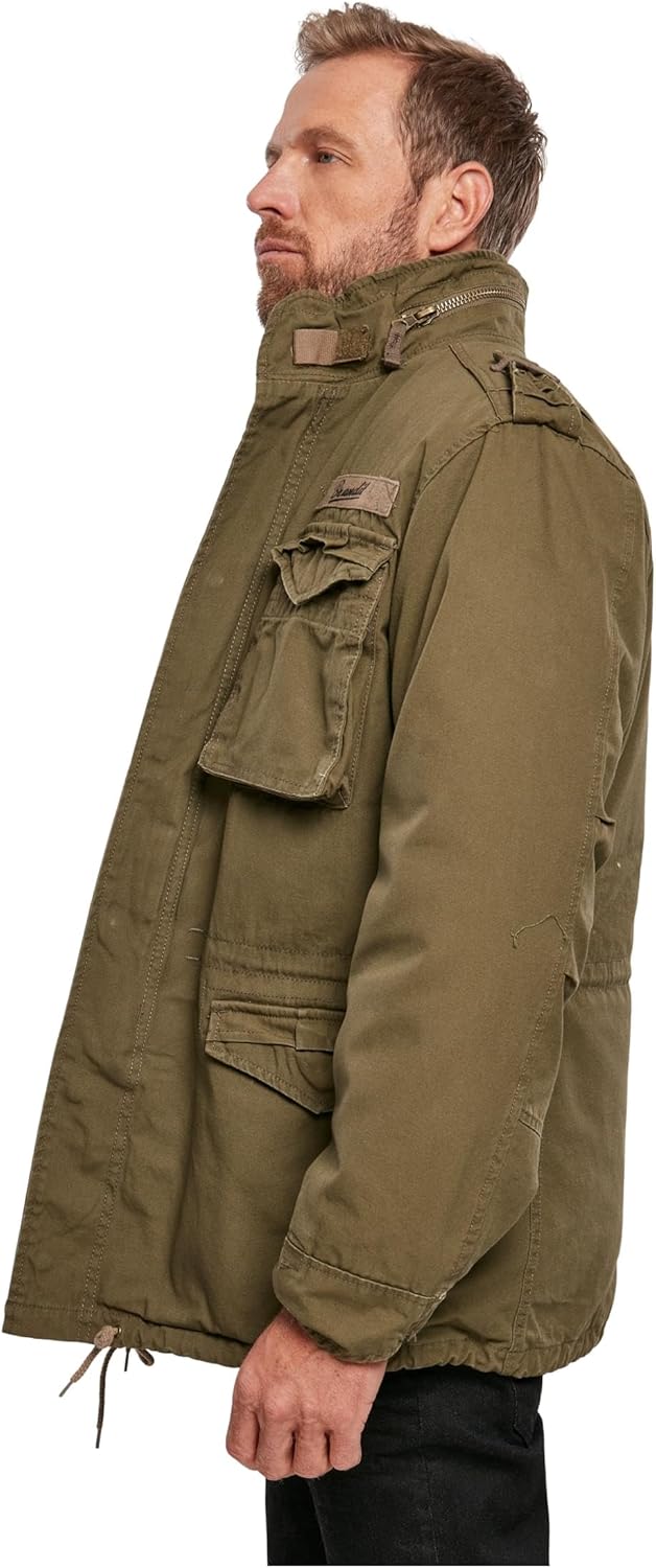Brandit M65 Giant Herren Jacke Parka Winterjacke S Grün (Oliv 1), S Grün (Oliv 1)