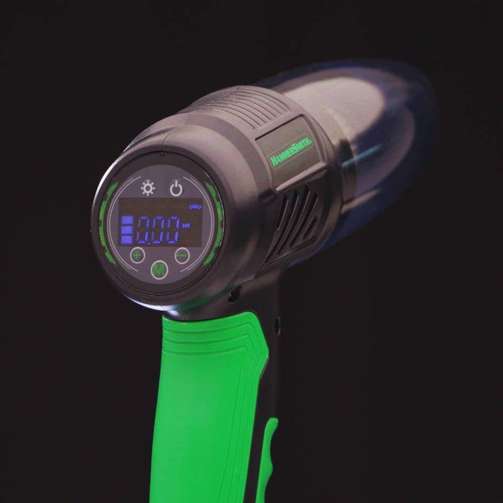 Hammersmith AirStorm - kabelloser Handstaubsauger & Luftkompressor - Auto Staubsauger mit Hepa Filte