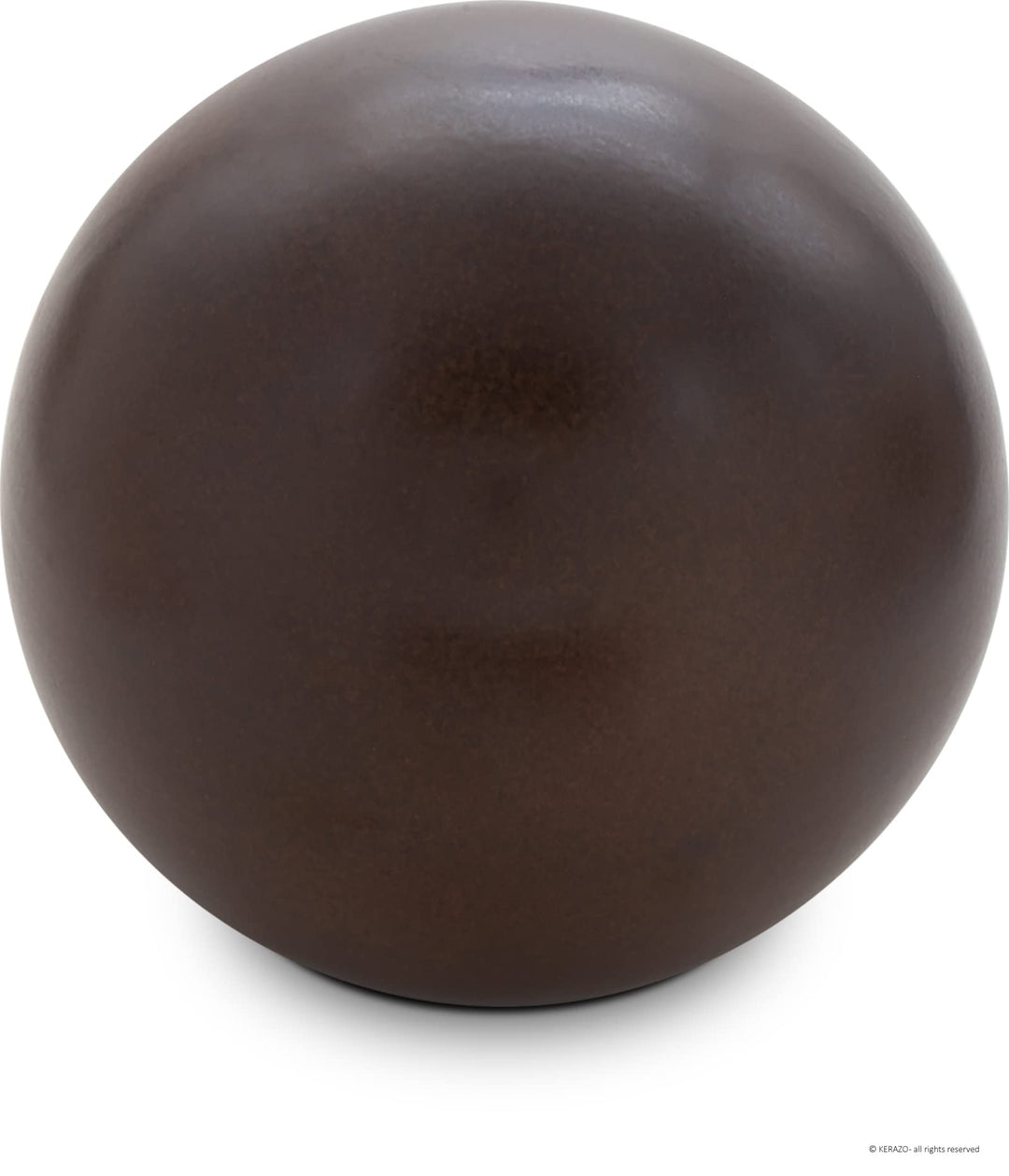 Keramik Kugel 20 cm Gartenkugel Dekokugel Gartenfigur Dekoration aus frostfester, witterungsbeständi
