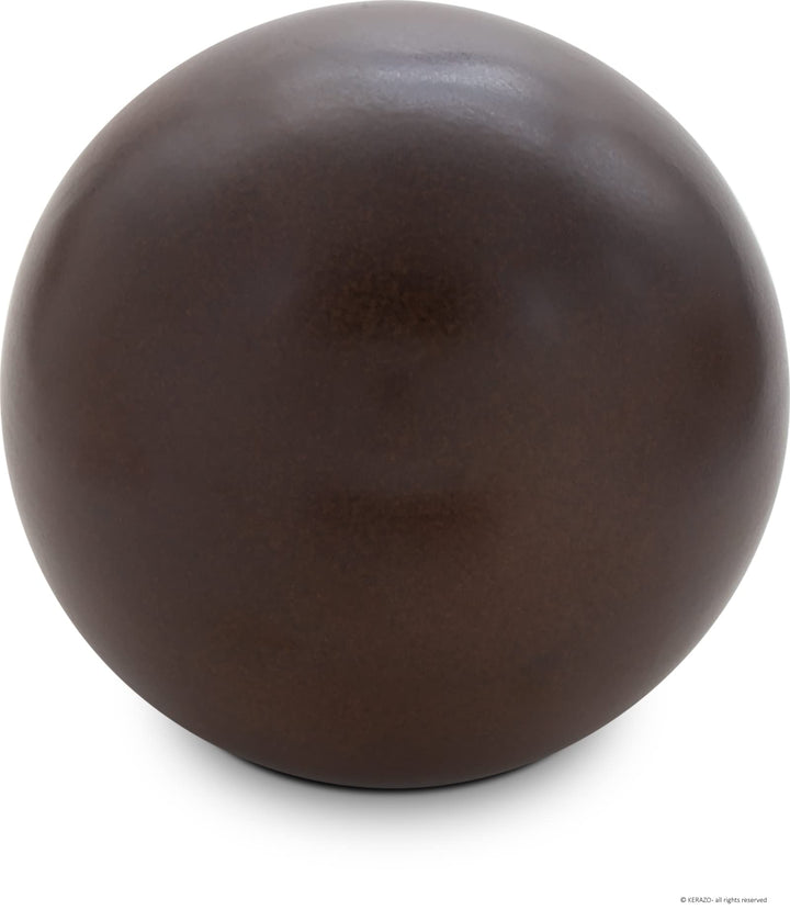 Keramik Kugel 30 cm Gartenkugel Dekokugel Gartenfigur Dekoration aus frostfester, witterungsbeständi