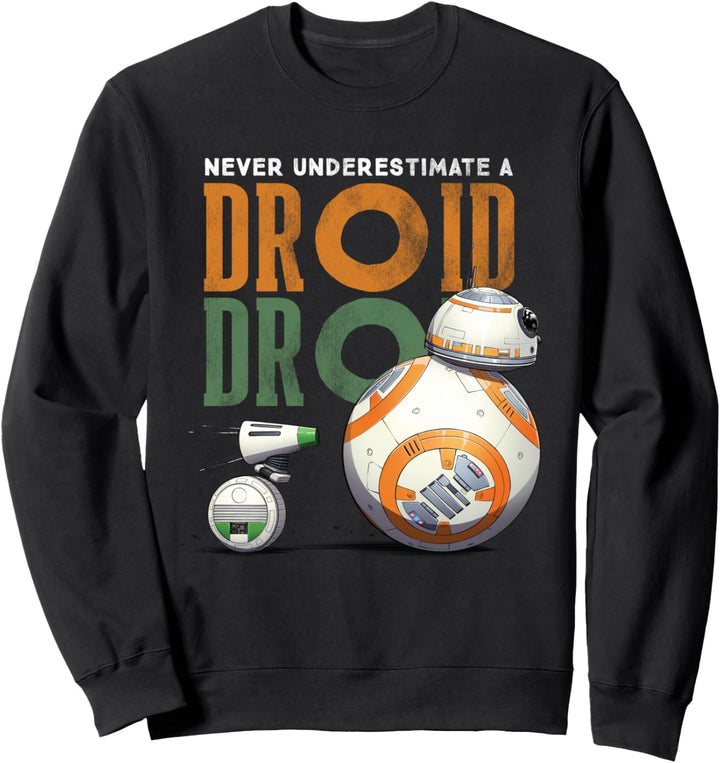 Star Wars Rise of Skywalker BB-8 and D-O Droid Sweatshirt