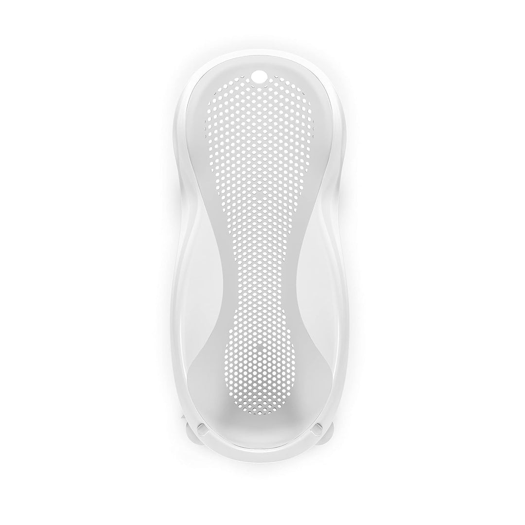 Angelcare ergonomischer Badesitz für die Baby-Badewanne Light Grey, angenehm weiche Liegefläche, auf