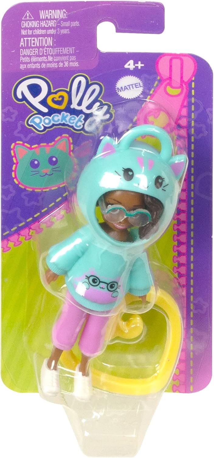 Polly Pocket laleczka z zawieszką HKV98