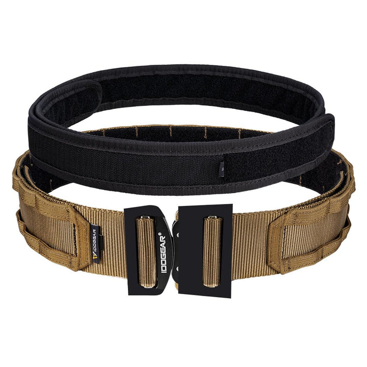 IDOGEAR 2 Zoll Taktischer Gürtel Combat Schnellverschlussschnalle Rigger Gürtel im Militärstil Molle