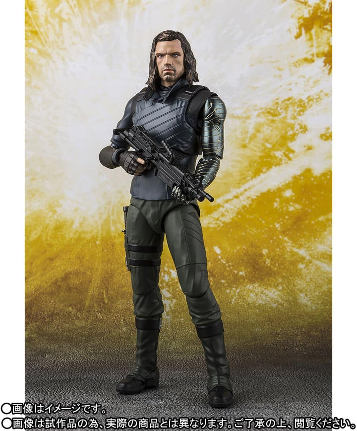 Bandai Tamashii Nations BAS55177 Bandai S.H.Figuarts Bucky & Tamashii Effect Impact Avengers Bucky A