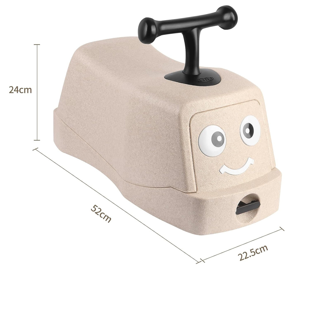 Babyrollbrett, EPP, Baby Walker, Wippauto, Rutschfahrzeug/Laufbrett – für Babys ab 6 Monaten (52 x 2