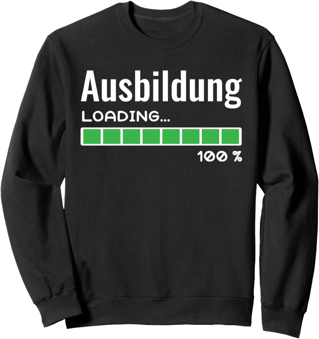 Ausbildung fertig Geselle Azubi Ladebalken Sweatshirt
