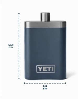 YETI Rambler Flachmann, White, 7 oz (207 ml), White