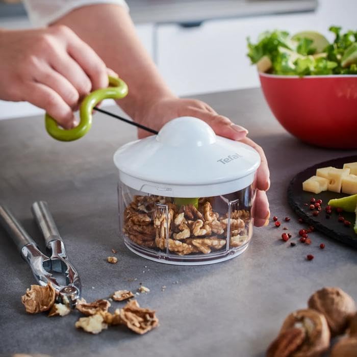 Tefal 5-Sekunden Zerkleinerer K13303, Ohne Strom, Fassungsvermögen: 500 ml, Multizerkleinerer für Ge