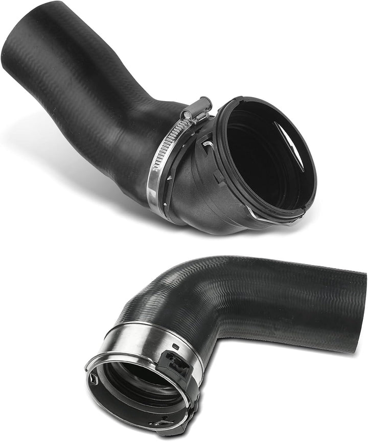 2x Ladeluftschlauch Turboschlauch für 5er E60 5er Touring E61 525 530 2.5L 3.0L Diesel 2002-2010 116