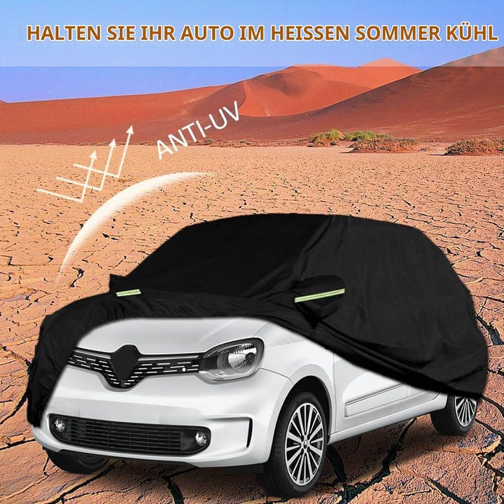 Autoabdeckung Wasserdicht Kompatibel mit Renault Twingo 1993-2024, Atmungsaktiv Vollgarage Autoplane