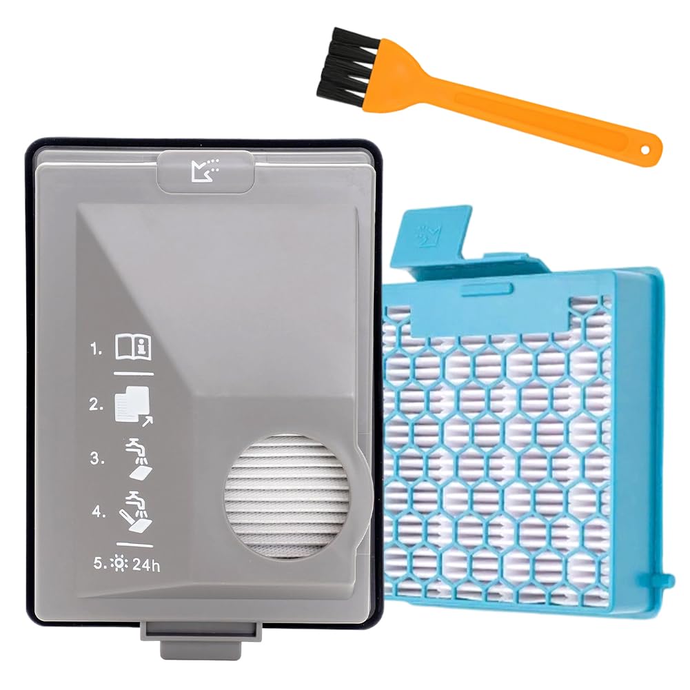 Filter Set kompatibel mit Miele Boost CX1 HEPA Filter & Feinstaubfilter, Ersatzfilter Set inkl. SF-H
