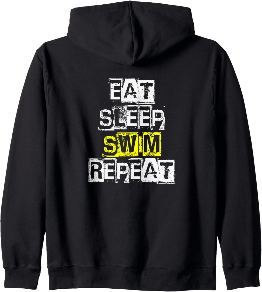Eat Sleep Swim repeat - Funny Swimming Gift Kapuzenjacke