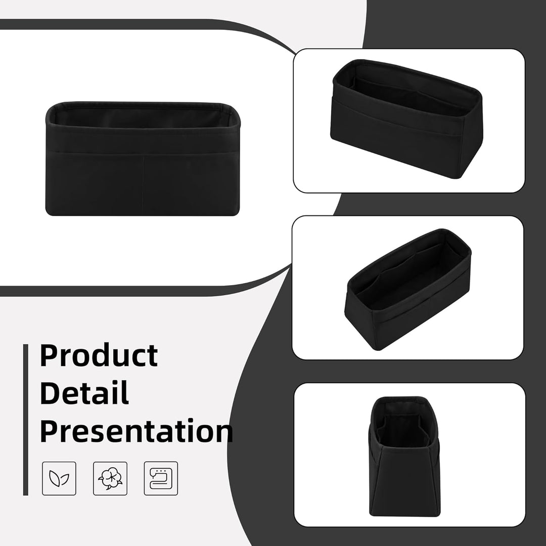 DGAZ Seide Tasche Organizer Einsatz, Organizer Innentaschen für Kelly Pochette/Mini/25/28/32/35, Tas