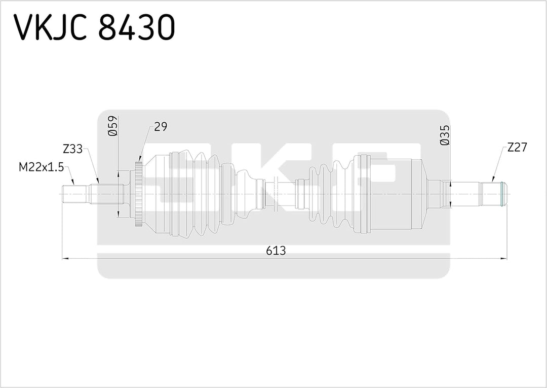 SKF VKJC 8430 Antriebswelle