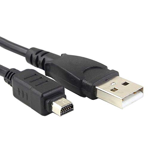 DragonTrading® Datentransfer USB-Kabel für Olympus Digitalkameras, USB CB-USB5 / CB-USB6, kompatibel