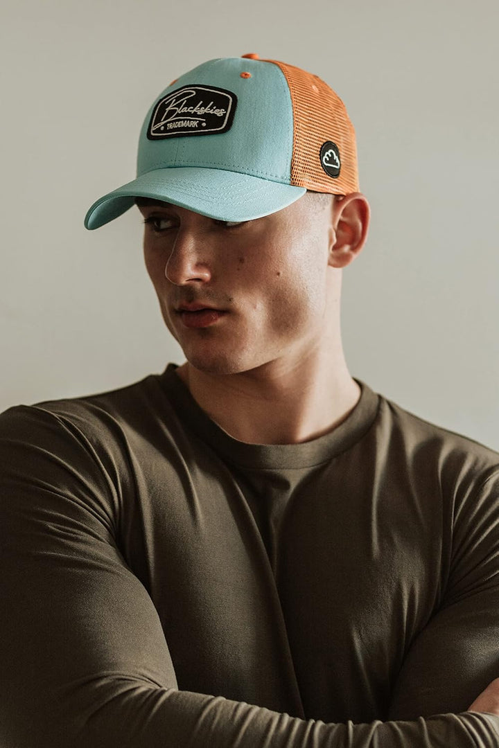 Blackskies Race Baseball Cap | Herren Damen Schirm Premium Snapback Trucker Mütze Kappe Basecap Kapp