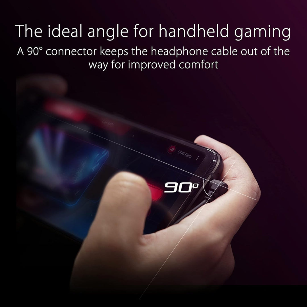 ASUS ROG Cetra II Core In-Ear-Gaming-Kopfhörer (3,5-mm-Stecker, kompatibel mit PCs, Notebooks, Mobil