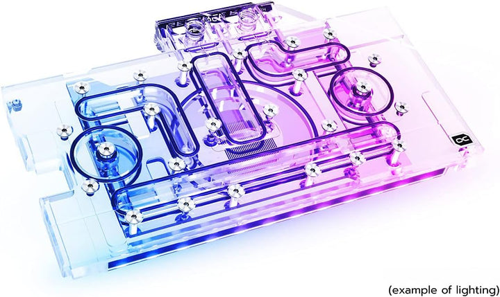 WAK Alphacool Eisblock Aurora Acryl GPX-N RTX 3070 TUF/DUAL mit Backplate