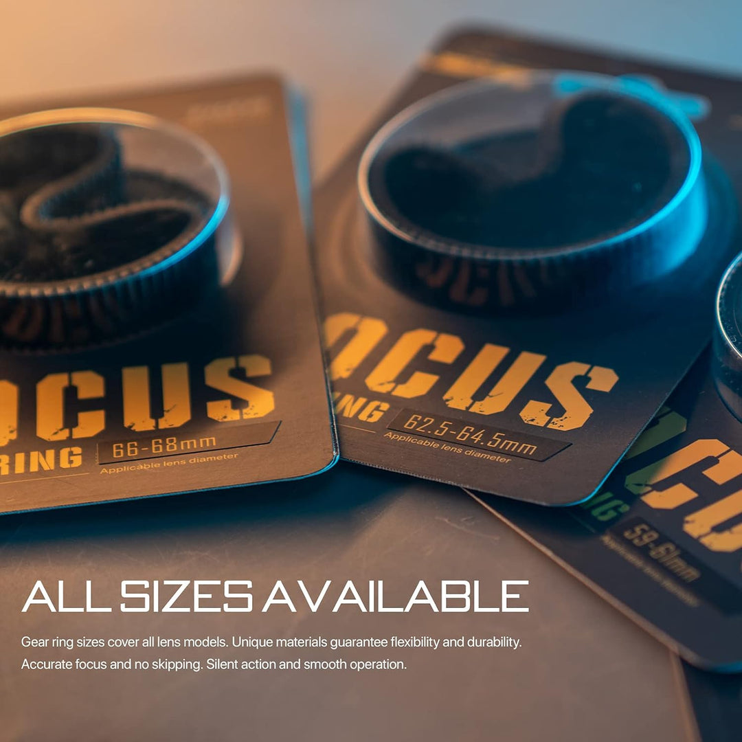 Tilta Seamless Focus Gear Ring (8 Stück), 360° Seamless Rotation Silent für Tilta Mini Follow Focus