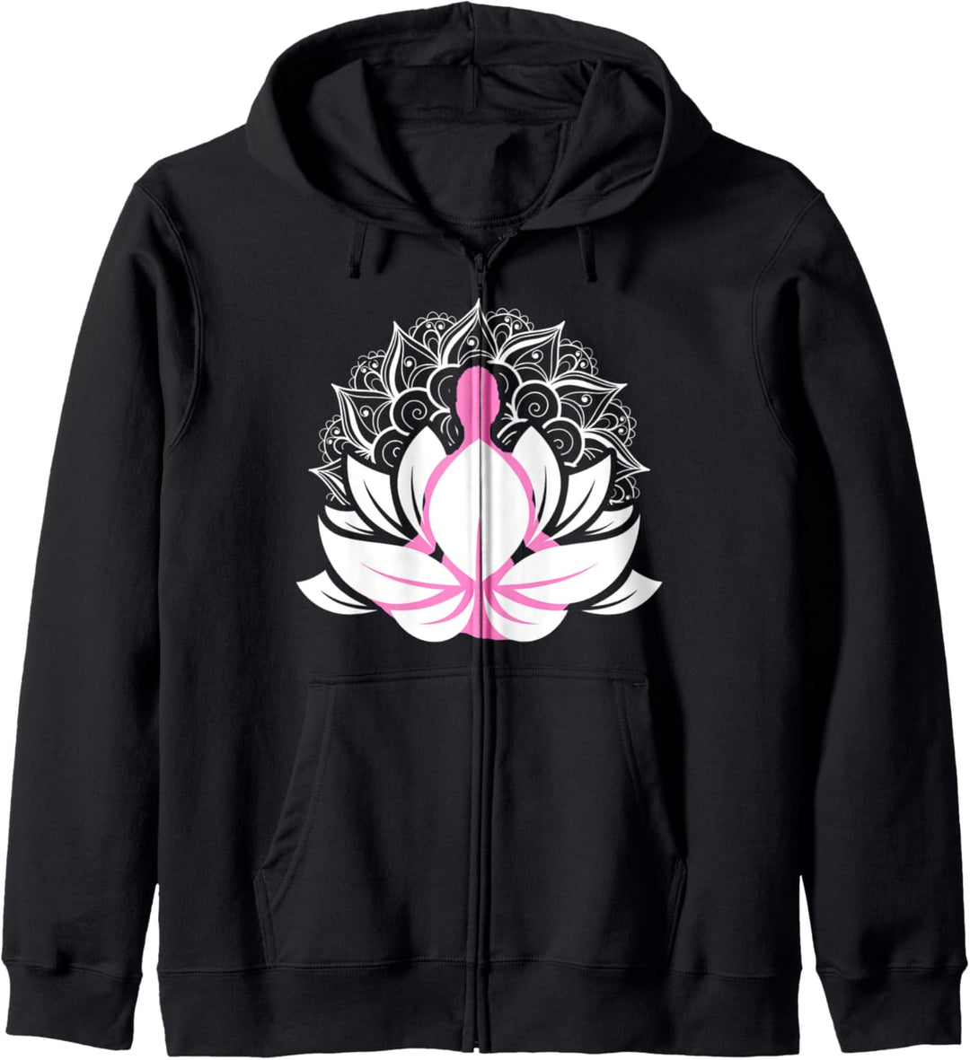 Yoga Mandala Meditation Meditieren Entspannung Namaste Zen Kapuzenjacke