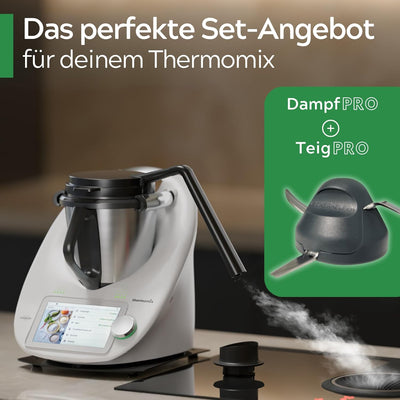 DampfPRO - Zubehör passend für deinen Thermomix TM5, TM6, Dampfumleiter/Dampfableiter für Dunstabzug