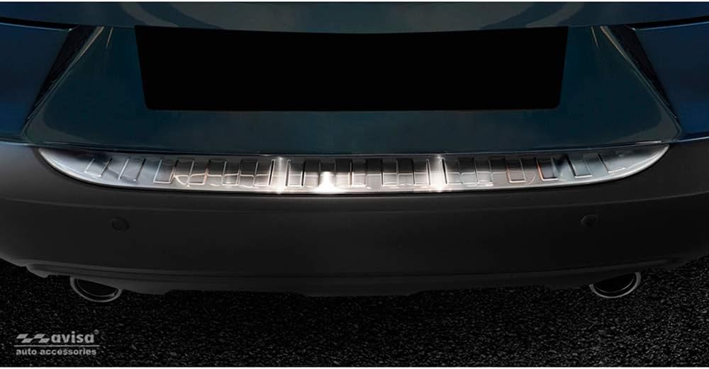 Avisa Edelstahl Heckstossstangenschutz kompatibel mit Mazda CX-3 2015- 'Ribs'