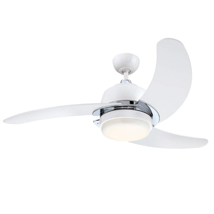 73040 Simone, moderner 122 cm LED-Deckenventilator mit Beleuchtung von Westinghouse Lighting, Ausfüh
