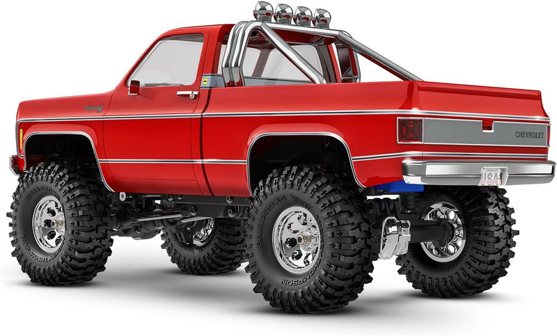 Traxxas TRX-4M Chevrolet K10 1/18 Rot mit ACCUS/Ladegerät 97064-1-RED