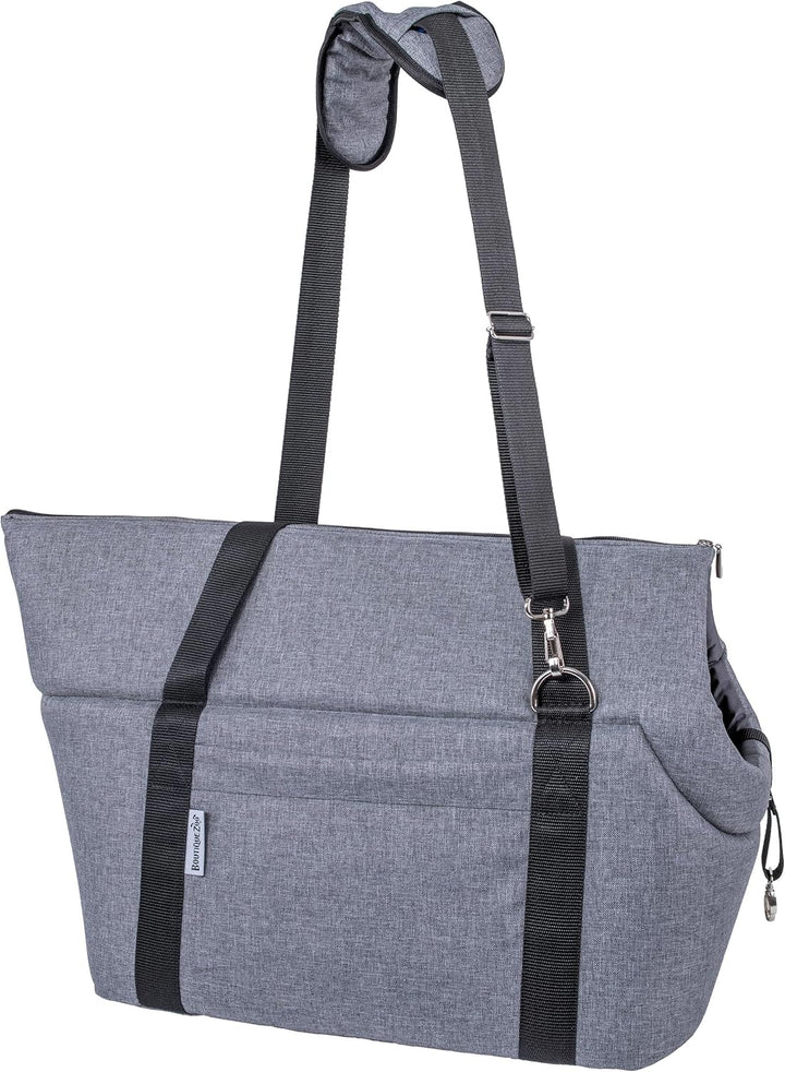 Hundetragetasche XL bis 15 kg – grosse Transporttasche für mittelgrosse Hunde & Katzen – weich, falt
