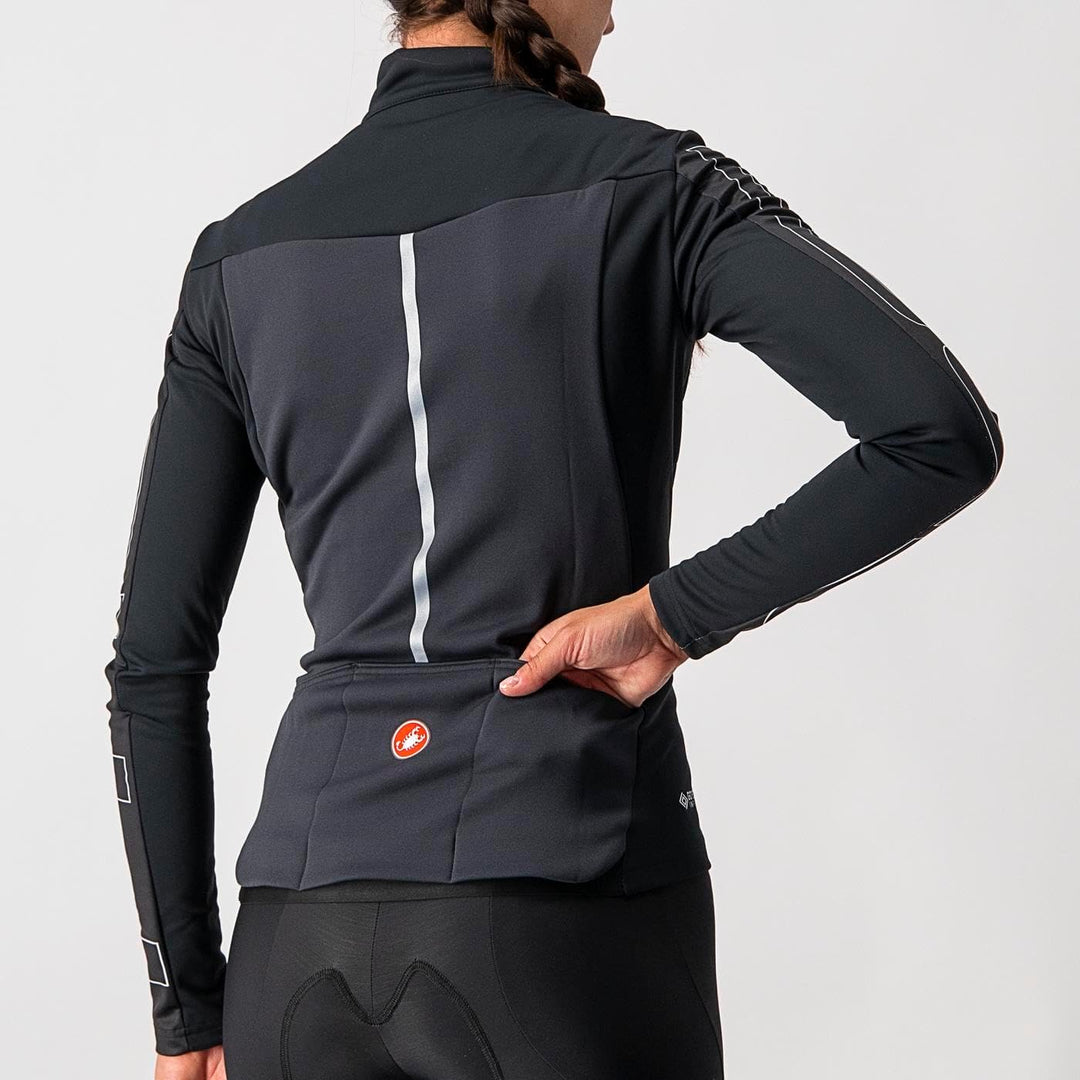 CASTELLI Damen Transition W Jacket L Light Black, L Light Black