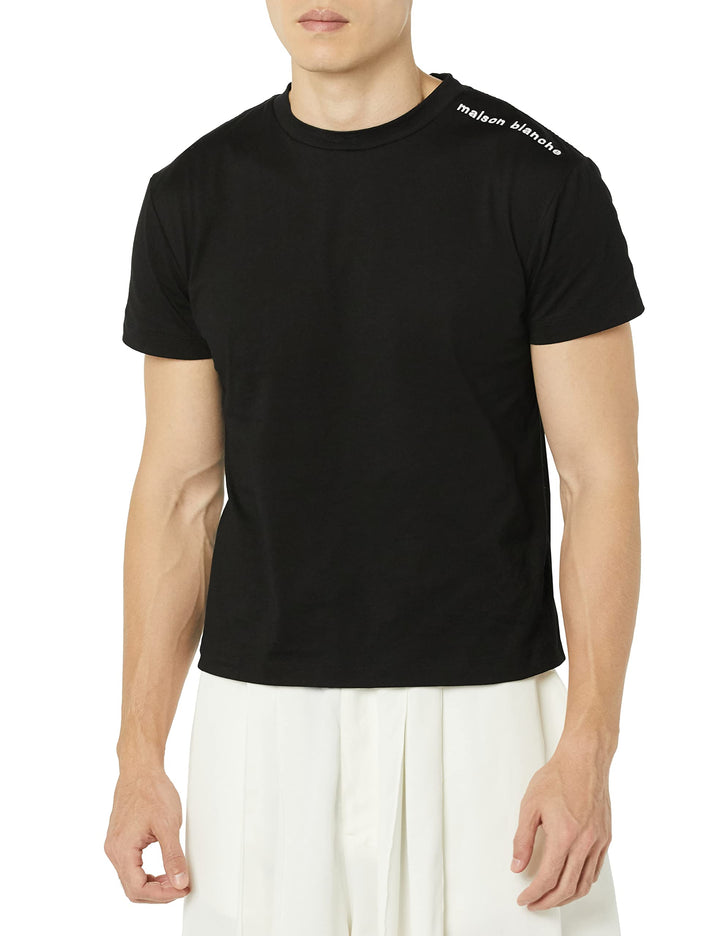 maison blanche Besticktes T-Shirt 2 Schwarz, 2 Schwarz