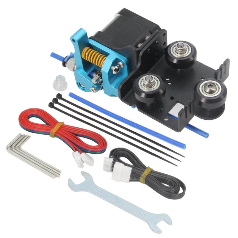 Zeberoxyz Upgrade Direct Drive Support Plate mit 3 Riemenscheiben mit Dual Gear Extruder Kit mit Sch