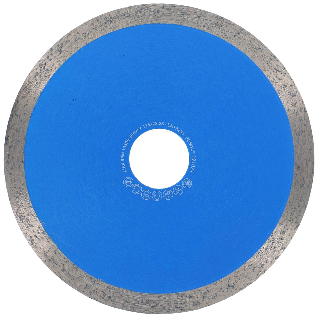 PRODIAMANT Profi Diamant-Trennscheibe Prorim 115 mm x 22,23 mm kein ausbrechen bei glasierten Fliese