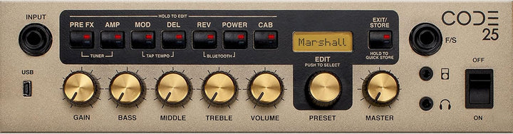 Marshall Wzmacniacz Code 25